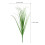48Pcs Artificial Grass Model Light Green Plastic Home Decor 3
