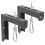 Universal Projector Screen L-Bracket Wall Hanging Mount 6 Inch Adjustable Extension with Hook Manual 1