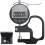 Medidor de Espessura Digital de 0,5 Polegadas/12,7 mm, 0,00005 Polegadas/0,001 mm, com Visor LCD e Conversão de Polegadas/Milímetros para Couro, 1
