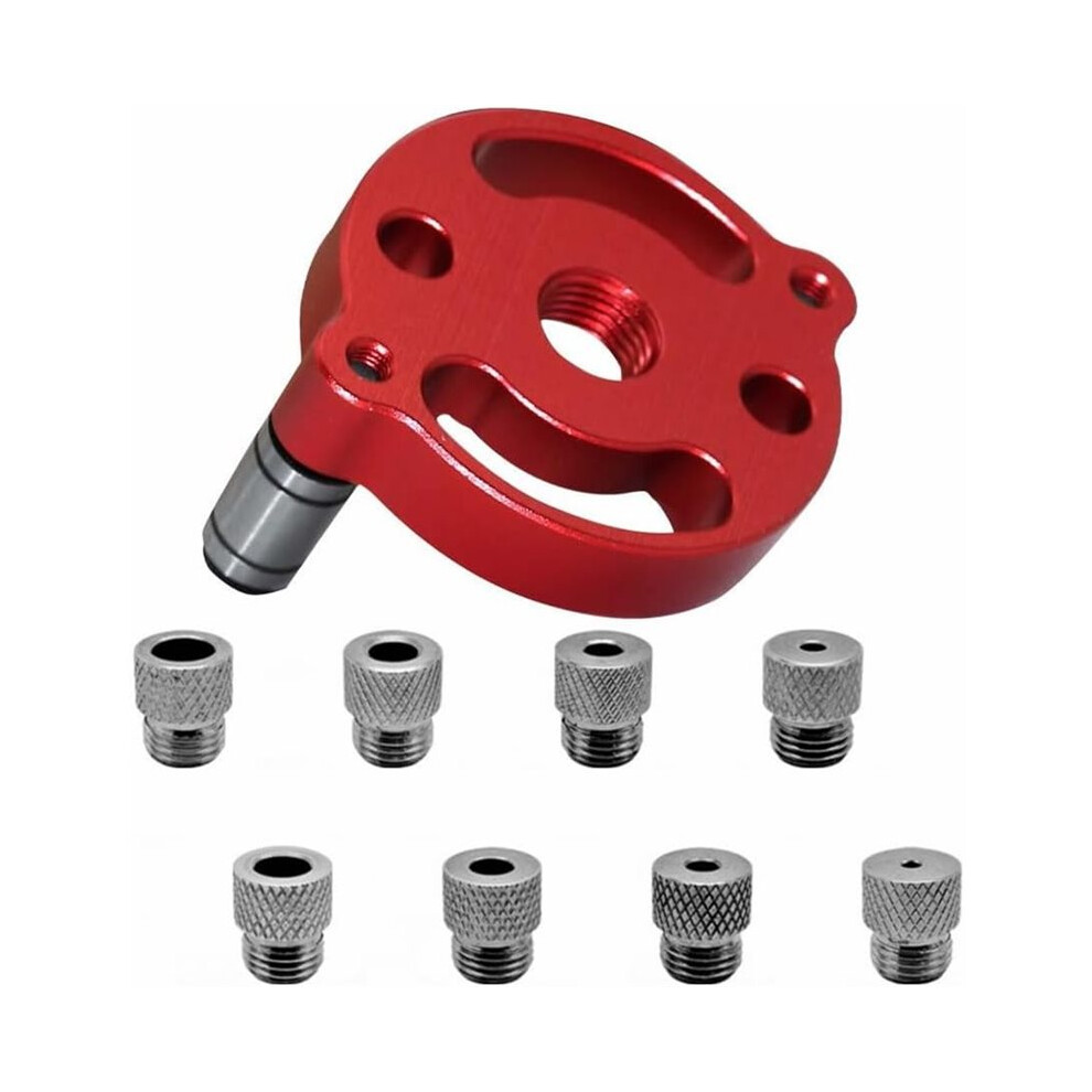 Self Center Dowel Jig Woodworking Joints Tool,Handheld Drill Guide For Straight Holes,Wood Panel Hole Puncher Locator 6032129661484