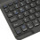 10 Inch Wireless Bluetooth Keyboard, Silent ABS, 110mAh, Black 8