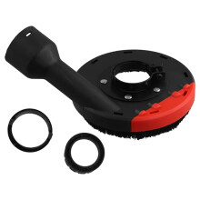 115/125/150 Model Surface Cutting Dust Shroud for Angle Grinder Built-in Tight Bristles Dust Collector Attachment