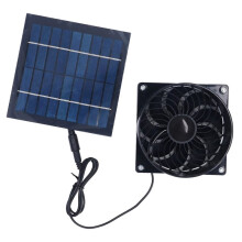 Solar Powered Exhaust Vent Fan Professional Efficient  Saving Duct Fan for Outside Attic Dog House Shed