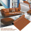 Zelfklevende reparatiepatch Leer Brown 5