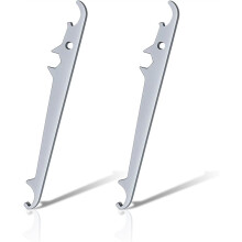 Juego de 2 Llaves de Ajuste para Soportes de Esquina de Ventana, Llave de Acero para Soportes de Esquina, Herrajes para Ventanas.