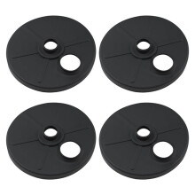 4 Stück 532189403 Rasenmäher Innenrad Staubschutz für , , für Craftsman, AYP, für Poulan, für Poulan Pro 180504 581840401