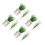 48Pcs Artificial Grass Model Light Green Plastic Home Decor 9