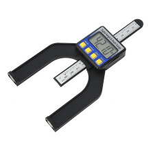 Electronic Digital Depth Gauge Height Depth Digital Display Woodworking Ruler Measuring Tool 0-80mm