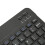10 Inch Wireless Bluetooth Keyboard, Silent ABS, 110mAh, Black 6