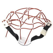EEG-Elektrodenkappe für Erwachsene: Verstellbare EEG-Kappe Zur Befestigung Am Elektrodenkabel mit Silikongel