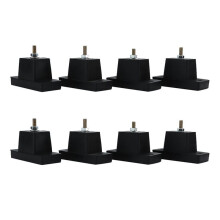 8pcs Outdoor Air Conditioning Bracket Shock Proof Foot Cushion
