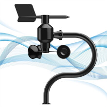 0-60m/S Wind Speed Sensor Polycarbon 360 Wind Direction Transmitter Agricultural Weather Station Monitoring Transmitter