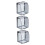 ULTNICE Waterproof Outlet Cover PVC Black 3 pcs 7