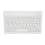 10 Inch Silent Wireless Bluetooth Keyboard for iOS/Tablet, White 3