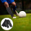 1Set Comfortable Black Soccer Shin Guard Socks Polyester Protection 9