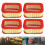 Kit com 4 filtros de ar para motosserras, compatível com motores de 52cc e 58cc. 5