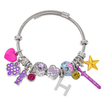 (C) Adjustable Beaded Charm Bracelets for Cosplay Costume Outfit, Fan Gift, Party Accessories, Multiple Colors