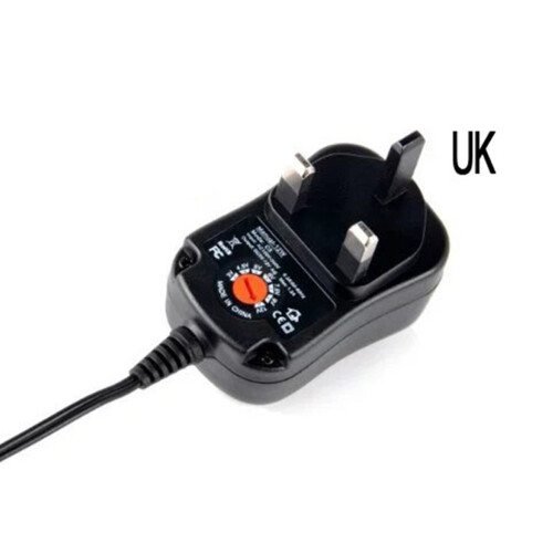 Center Positive Universal Ac Adapter For Multi Voltage Devices, Durable Secure Power Supply Offering Adjustable Voltage 1
