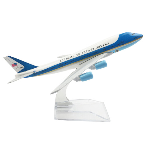 Air Force One Model 747 Special Flymodel 16 cm Simuleringsflymodel Luftfartsmodel til Boeing 1