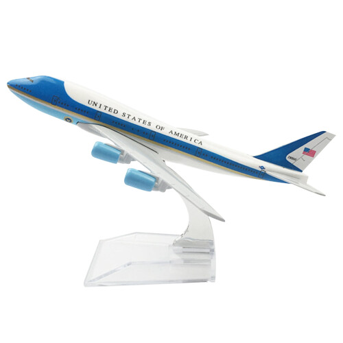 Air Force One Model 747 Special Flymodel 16 cm Simuleringsflymodel Luftfartsmodel til Boeing 2