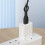 Protetor de Cabo de Silicone Fofo e Enrolador 2 em 1, Compatível com Cabos de iPhone, Micro USB e USB-C 4