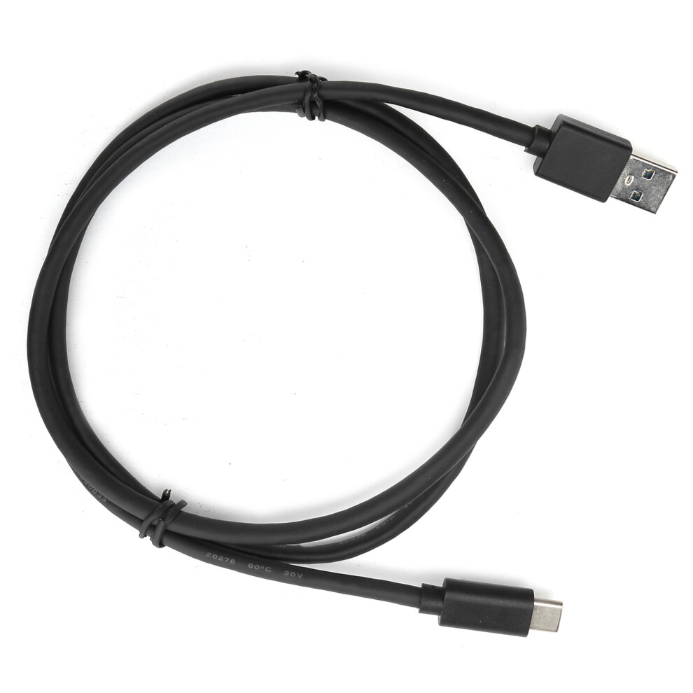 Flexible 1M Usba To Usbc Data & Audio Converter Cable Color Black 6931391925174