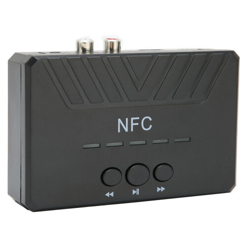 Audio Revolution, Bluetooth-modtager til hjemmestereoadapter, HiFi-musikstreaming, NFC-hurtigforbindelse, stabil forbindelsesrækkevidde, digital til 1