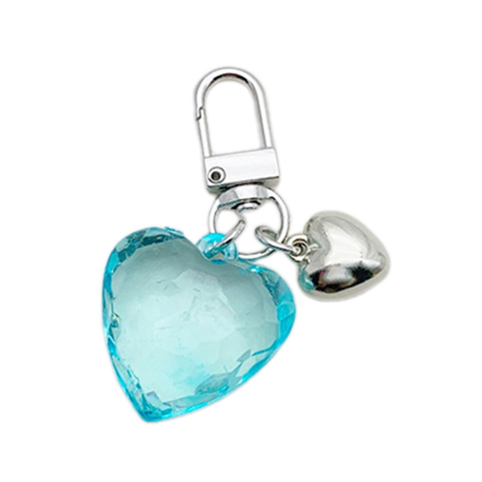 Fashion Heart Keychain Mobile Phone Charm Handmade Love Shaped Keyring Ornament Stylish Pendant For Bag And Backpacks 9558830177191