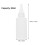 100 Pcs Gloss Paint Bottle Liquid Storage Containers 3