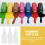 100 Pcs Gloss Paint Bottle Liquid Storage Containers 5