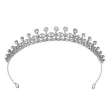 Alloy Rhinestone Bridal Crown for Women, Stylish and Comfortable for Contemporary Weddings