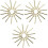 300Pièces Métalliques Dorés Cribbage Accessoires Jeux De Table 3