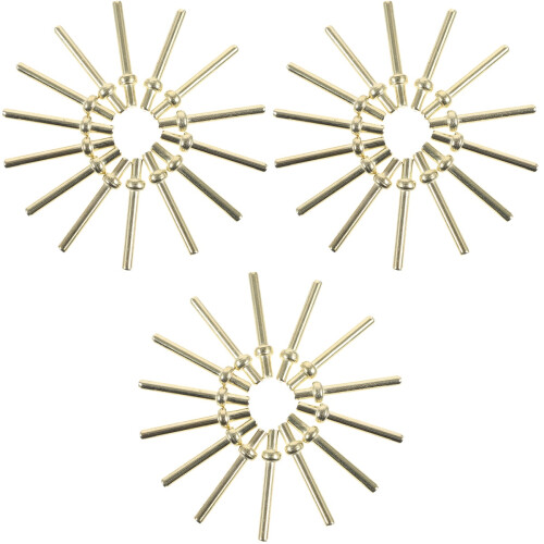 300Pièces Métalliques Dorés Cribbage Accessoires Jeux De Table 2