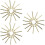 300Pièces Métalliques Dorés Cribbage Accessoires Jeux De Table 7