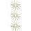 300Pièces Métalliques Dorés Cribbage Accessoires Jeux De Table 8