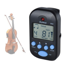 Digital Metronome,Professional Clip on Digital Beat Tempo Metronome LCD Screen Lightweight & Mini for Violin Guitar Bass Musical Instrument