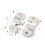 Edelstahlhaken, 10er-Pack  S 2