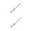 2Pcs Stainless Steel Adjustable Bike Flagpole Stand Silver Telescoping 1