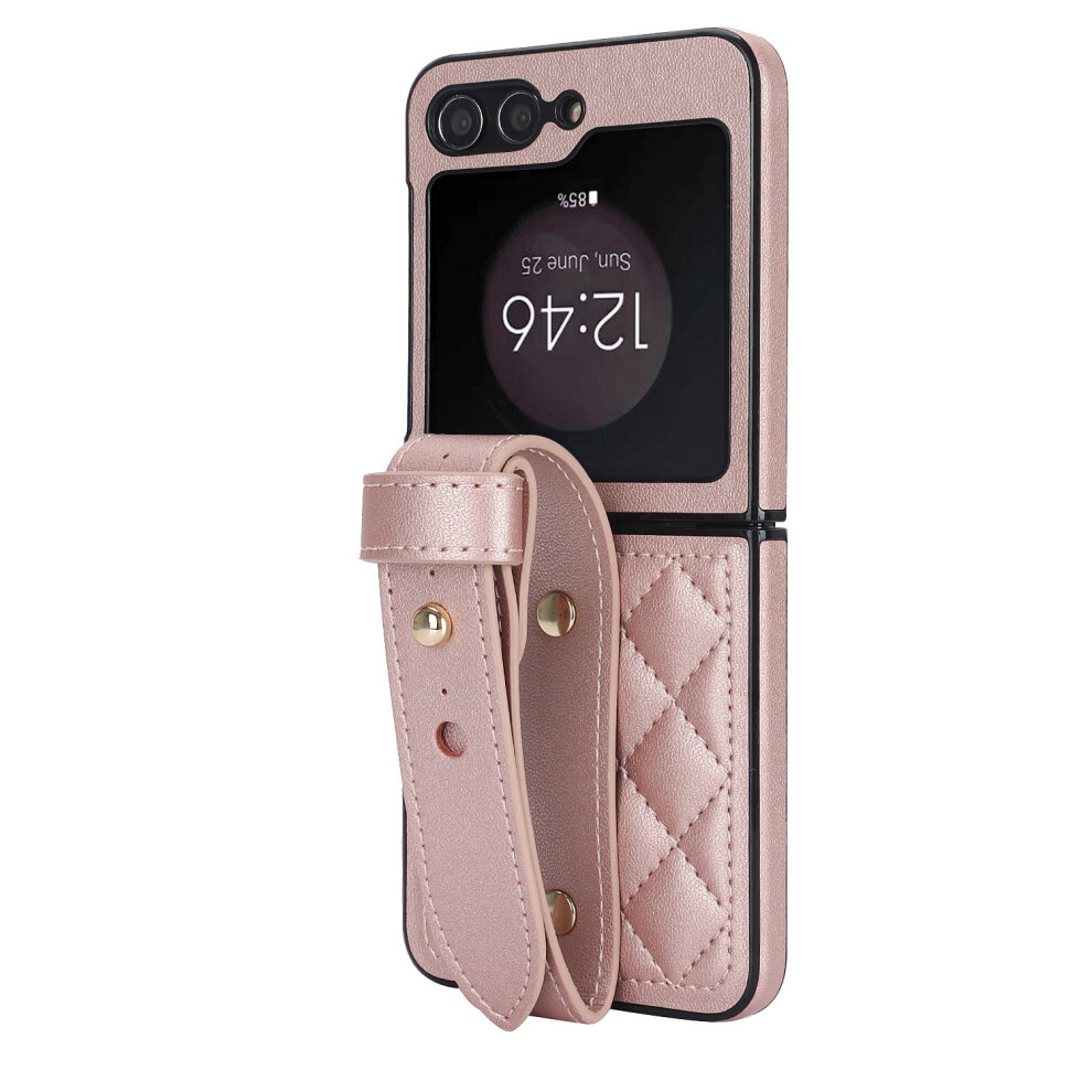 Samsung Galaxy Z Flip Leather Wallet Case For Z Flip 7, 6, 908436893787