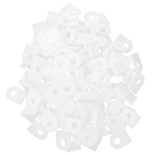 500Pièces Fixations Plastique ABS Pour Suspension De Bannières 2