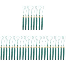 32Pièces Ornements Pompons Verts Pour Accessoires De Cérémonie