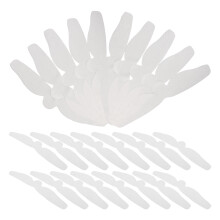 20Pcs Soft Cotton Sweat Absorbing Pads White Workout Sweat Rash Guards