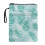 Palm Leaf Print Polyester Zip Book Sleeve 1