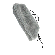 Relaxing Cotton Velvet Parrot Blanket for Cage Wind Protection Gray Cockatoo