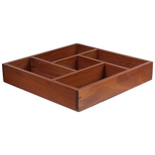 Storage Trays For Organizing Square Shape In Retro Style For Adults 1Pack