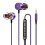 Wired Earbuds with Mic 10mm PU Driver Noise-Isolating 3.5mm 1