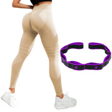 Resistance Band Leggings, 3D Anti Cellulite Leggings, High Waisted Butt Lifting Yoga & Gym Pants for Women