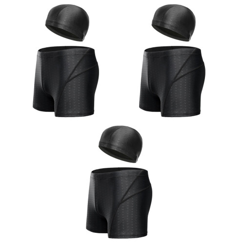 3Stk Herren Elastisch Trunks Und Hut 2