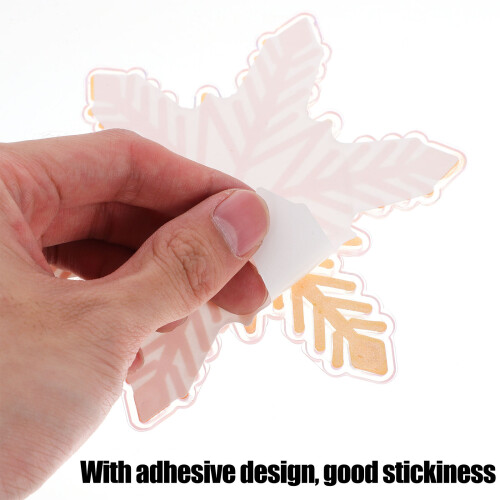 Goldene Snowboard Sticker Selbstklebend 2