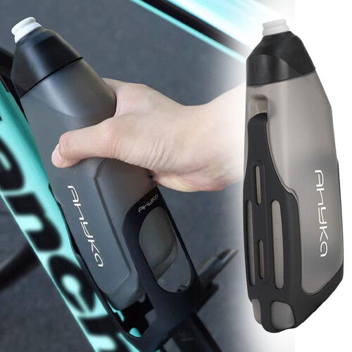 Gourde de vélo aérodynamique 600 ml avec support 1